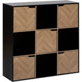 Meuble a chaussures marron, contemporain, pour chambre, rangement malin