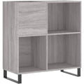 Buffet gris 84.5 x 38 x 89 cm