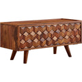 Meuble TV marron, contemporain, polyvalent et elegant