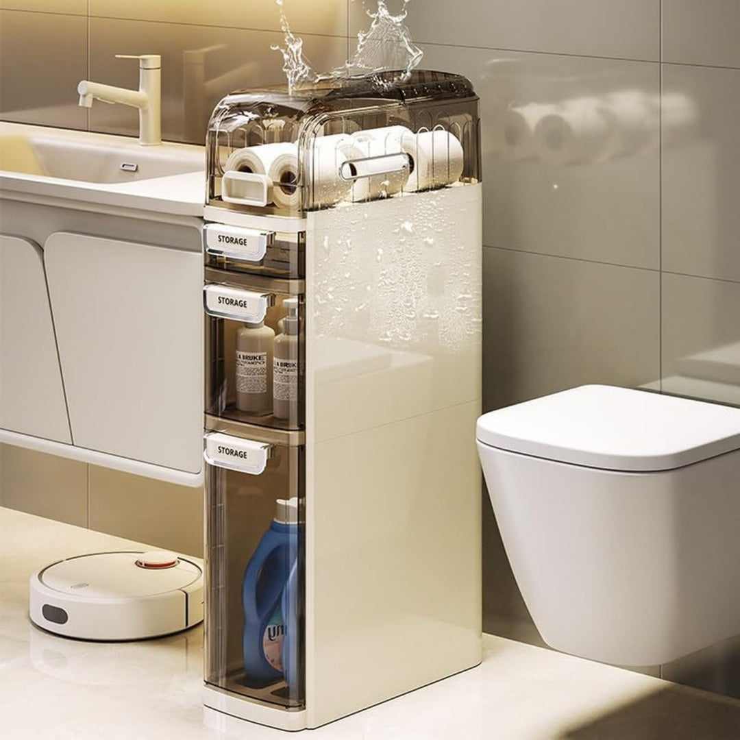 Contemporain meuble 78 cm de haut creme