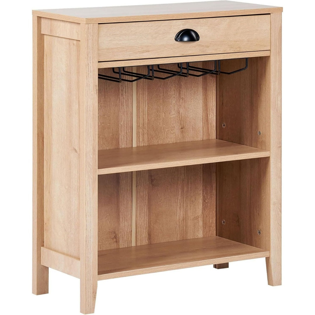 Touche classique bahut en bois marron