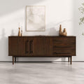 Buffet elegant contemporain en bois massif