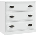 Buffet gris clair, mural, polyvalent et elegant