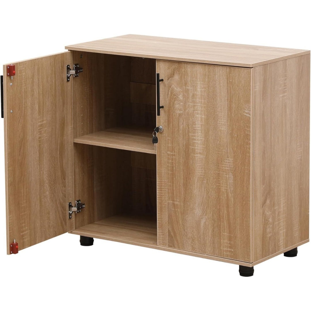 Style Moderne, armoire marron (40 x 80 x 75 cm)