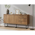 Table de rangement astucieux gris