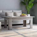 Table basse Effet beton gris