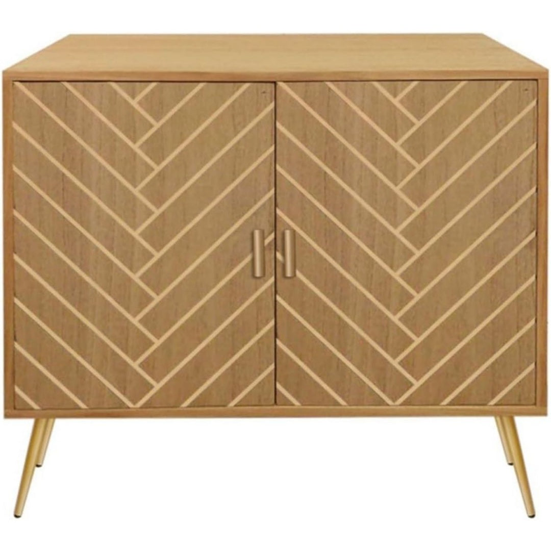 Buffet marron pour le salon, 80 x 30 x 80 cm