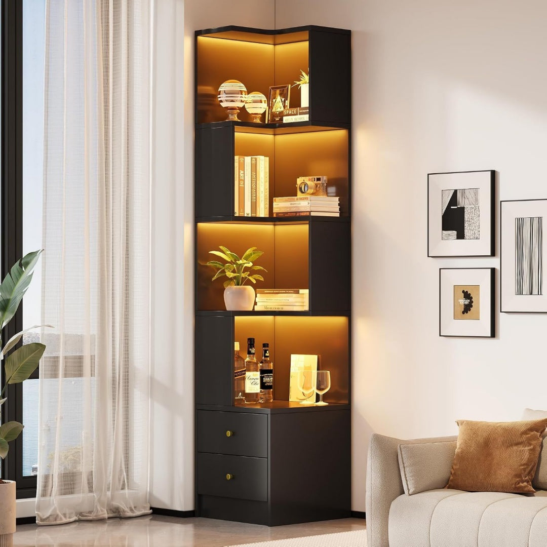 etagere de rangement gris clair 45 cm, de design epure