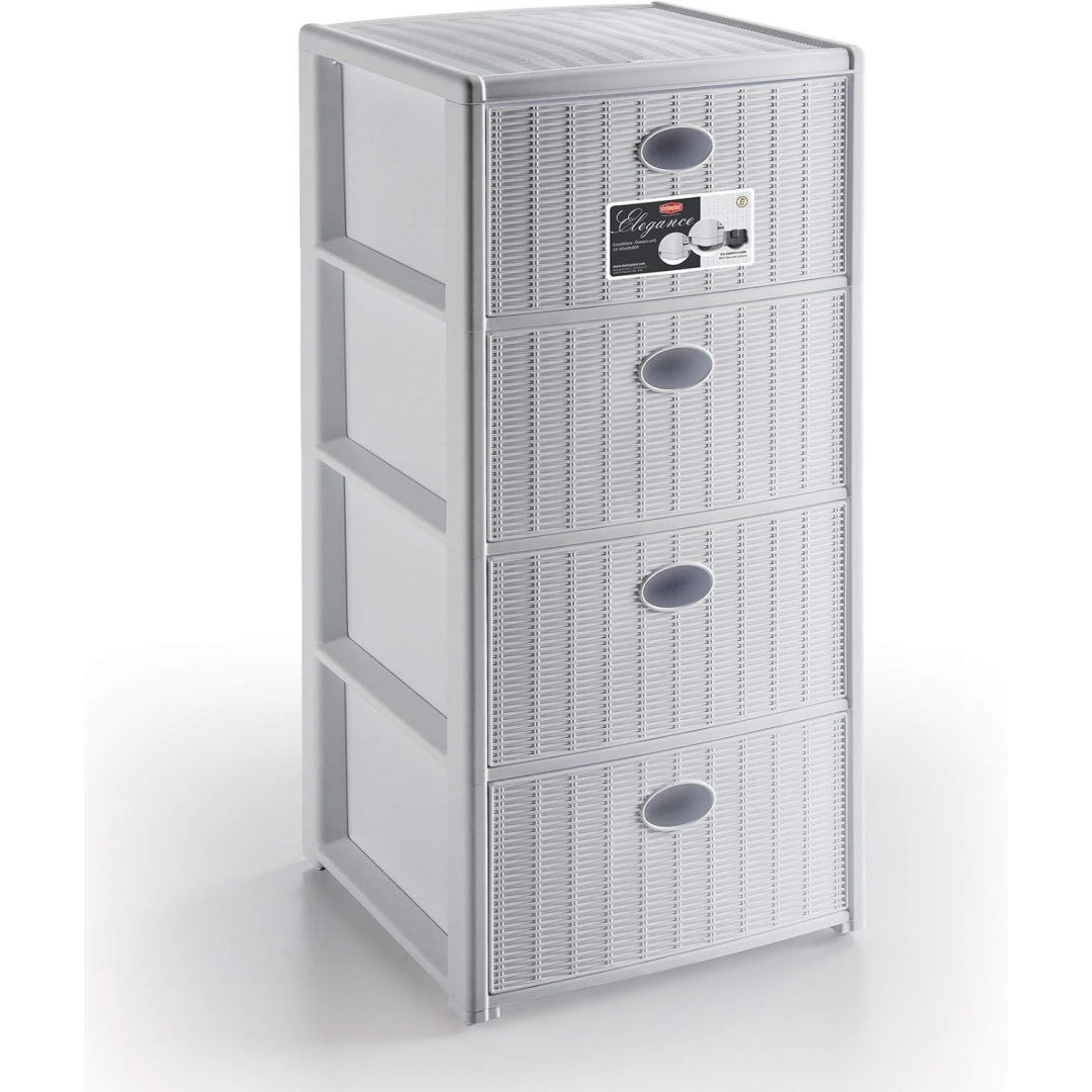 Moderne commode gris clair compact