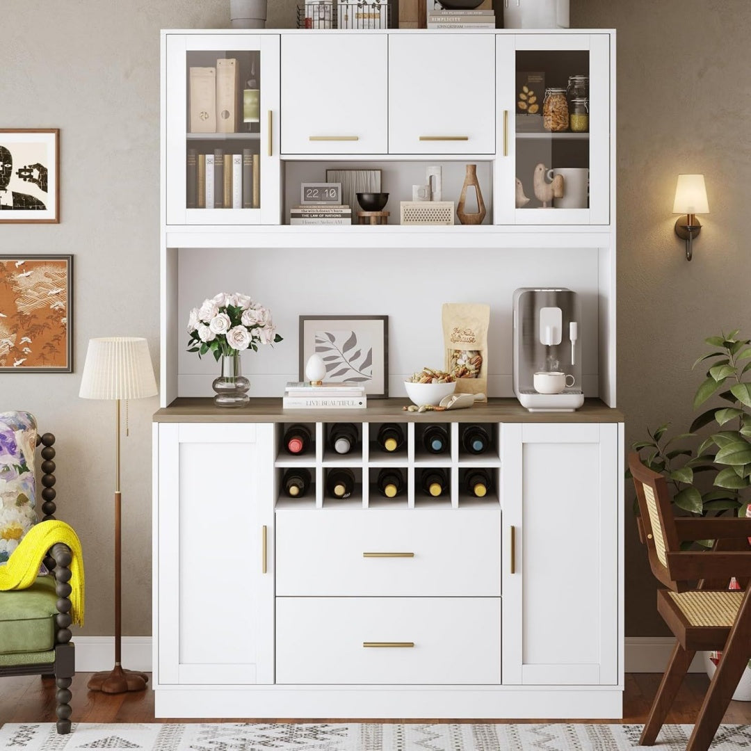 Design buffet en MDF et metal