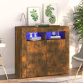 Marron buffet allure contemporaine