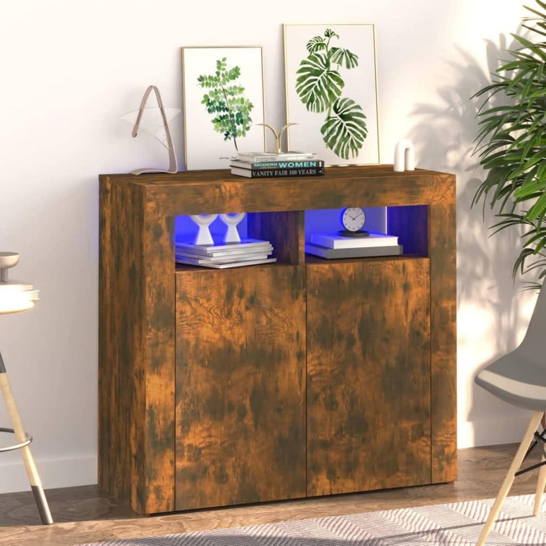 Marron buffet allure contemporaine