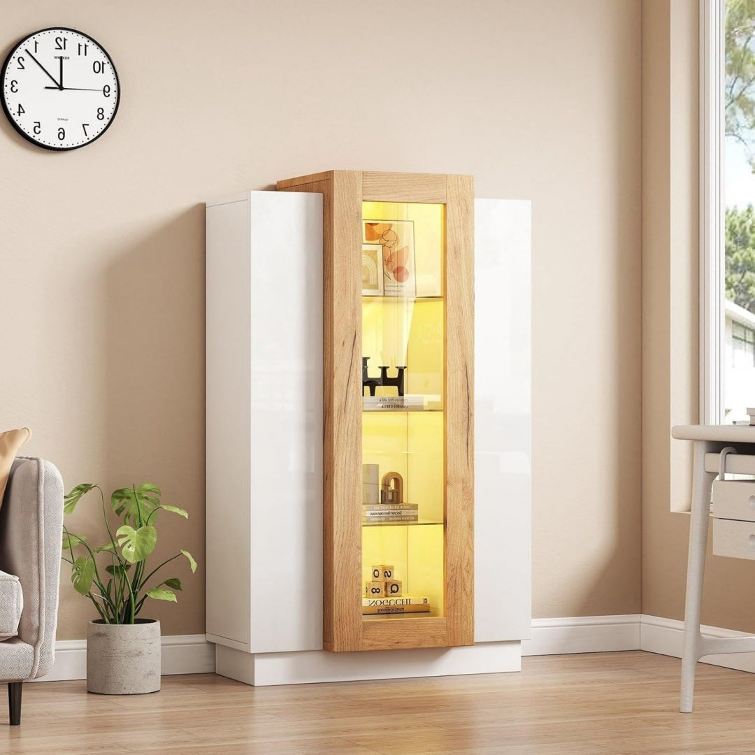 Buffet beige pour la chambre