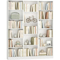 Moderne bibliotheque gris clair 23, 6 x 149 x 188 cm