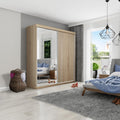 Armoire en aluminium pour l'entree